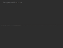 Tablet Screenshot of imaginefashion.com